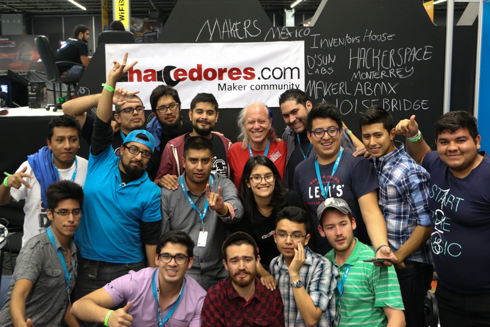 Comunidad Maker México y Mitch Altman